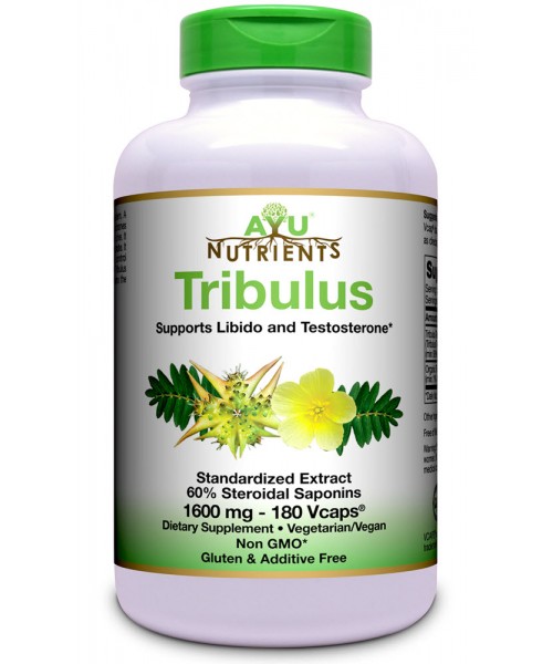 Tribulus (60% Steroidal Saponins) 750mg - 180 Vegetarian Capsules
